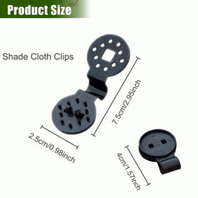 YAKYGIBT 20-pack clips ideal for regular garden projects.