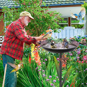 YALINKA versatile bowl serves as a feeder or watering station.