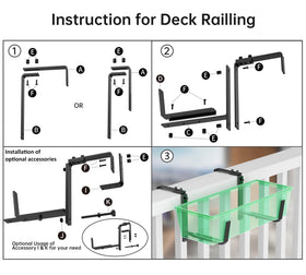 Y&M includes stainless steel screws for quick, secure mounting.
