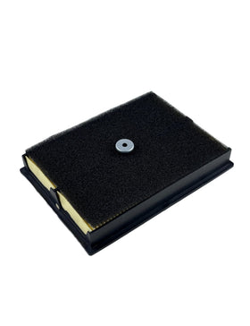 YAMAKATO air filter cleaner kit visual shows easy tool-free installation for quick maintenance