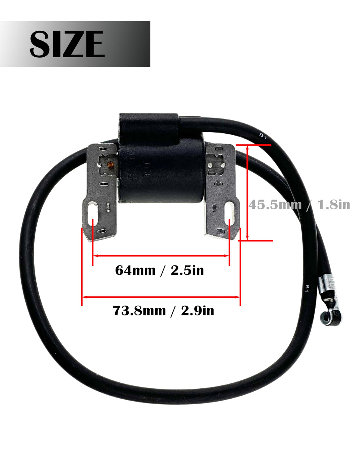 YAMAKATO armature magneto cap included for complete, easy installation.