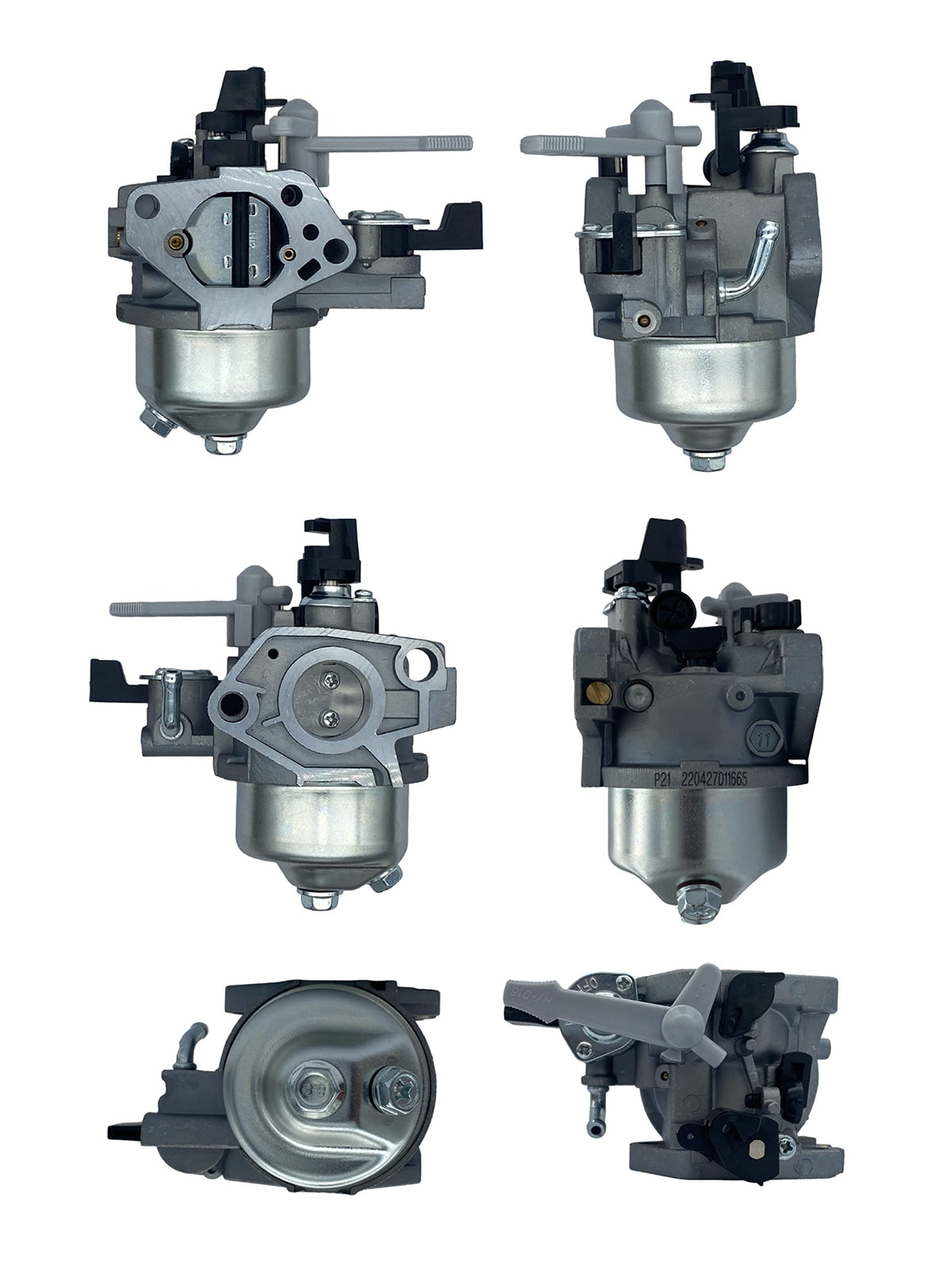 YAMAKATO carburetor kit includes gaskets and fuel hose for quick setup