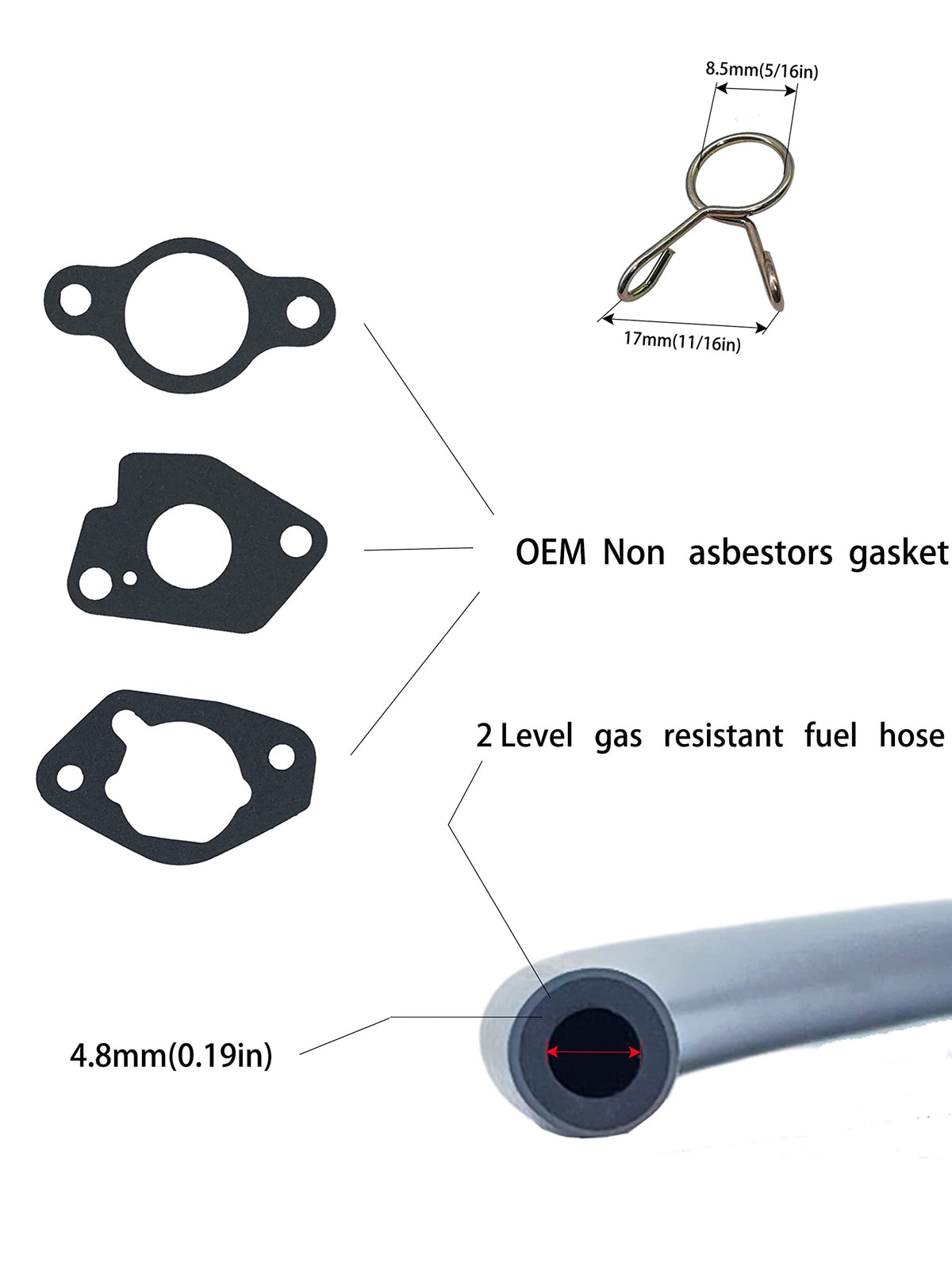 YAMAKATO packaging displays compatibility with Predator, Generac, and Duromax engines