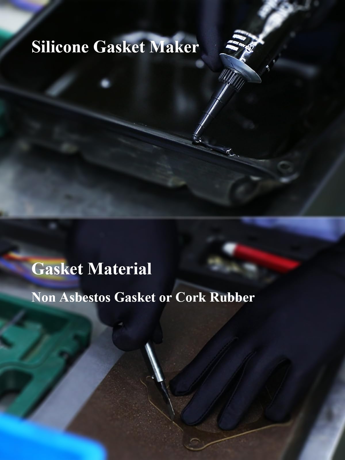 YAMAKATO gasket package includes materials for on-site sealing.
