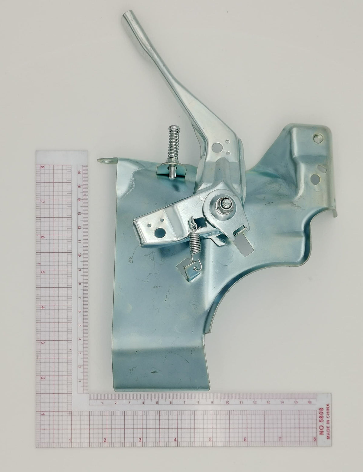YAMAKATO GX390 throttle governor rod illustrating synchronized linkage