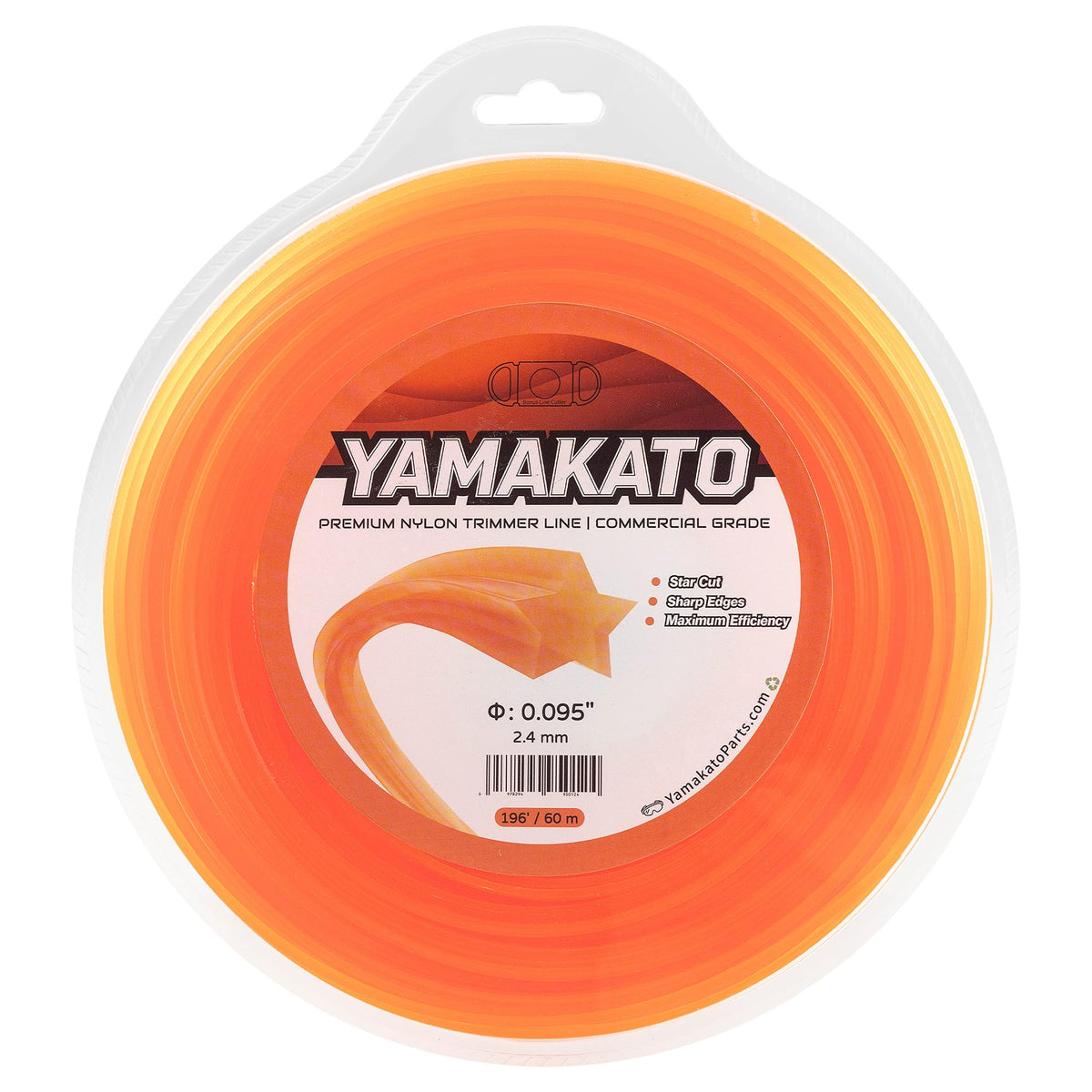 YAMAKATO heavy-duty weed eater line designed for reliable yard cleanup.
