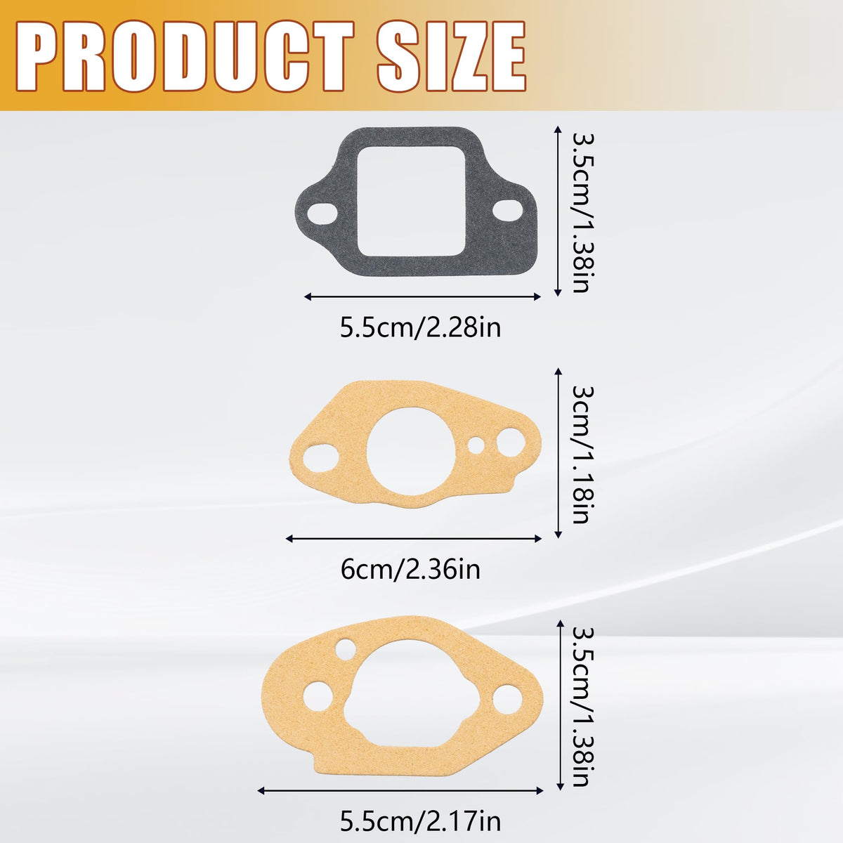 YAMAKATO Honda GC135 carb gasket set image, supports easy maintenance