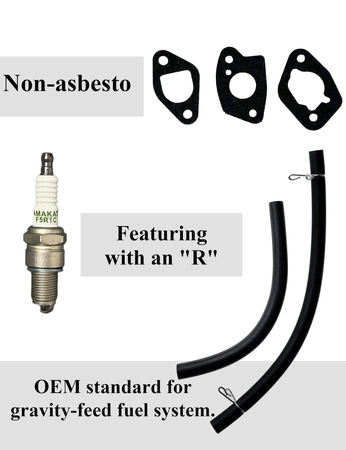 Close-up view for installation of the Huayi OEM carburetor kit