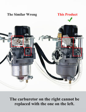 Detail view of the P16D-1 stepper motor for precise throttle control.
