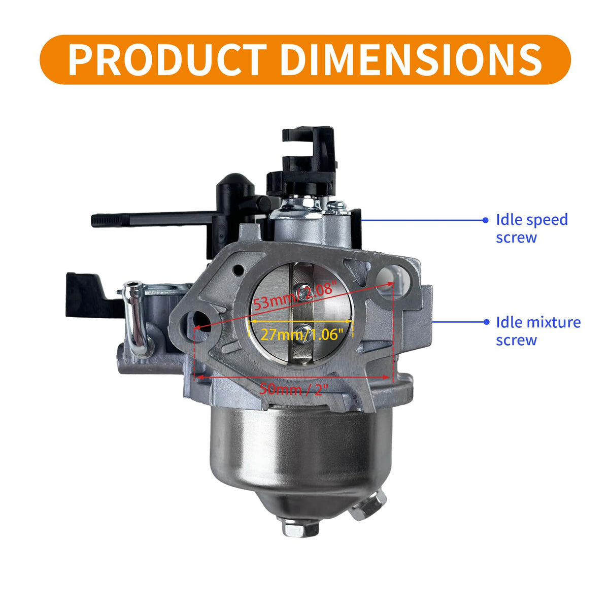 YAMAKATO Huayi P27 carburetor installation in action improves fit