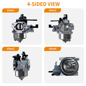 YAMAKATO Huayi P27 carburetor side view with 27mm intake
