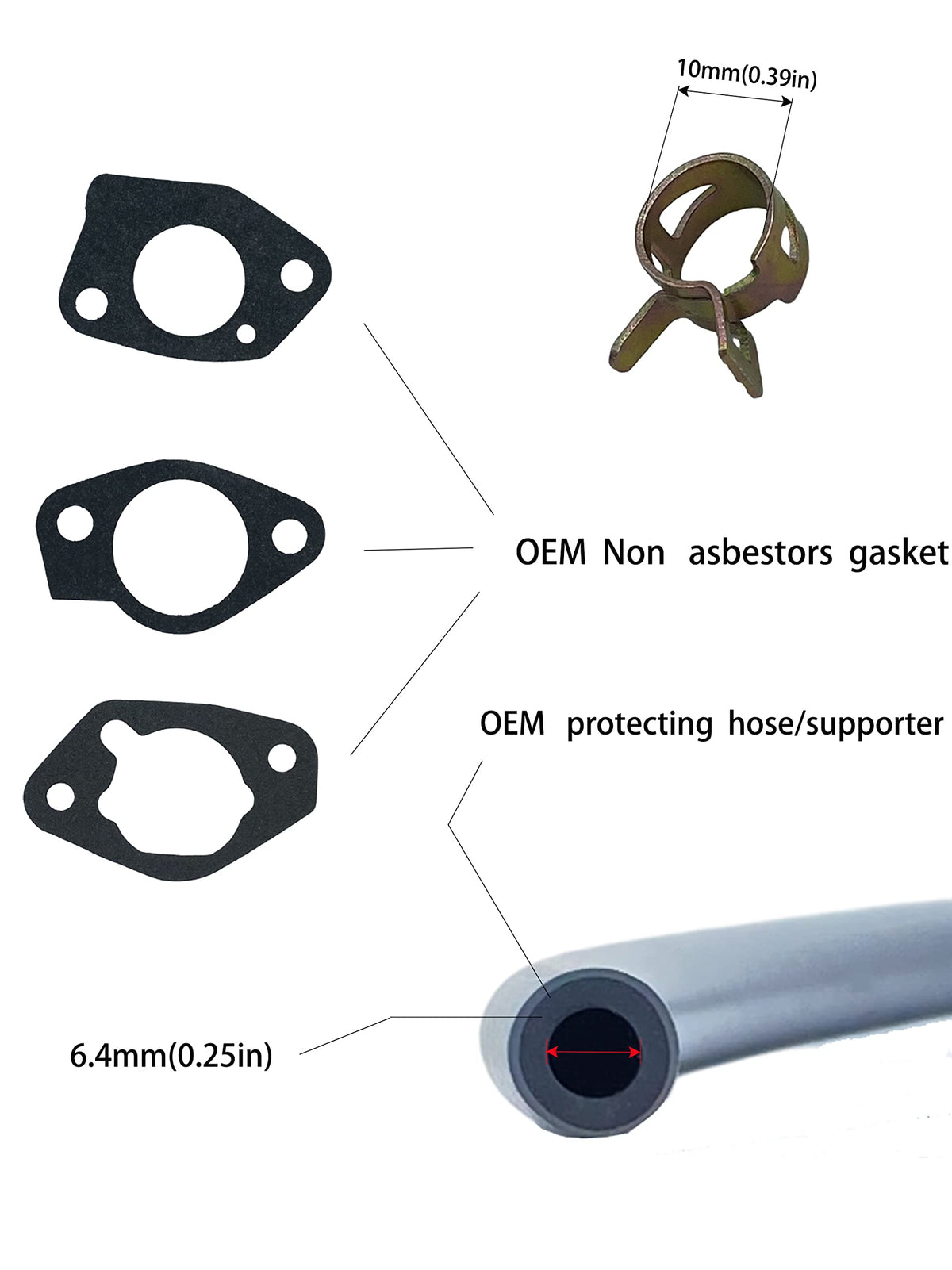 YAMAKATO Huayi P28-H-4 compatible with GX clone and Honda generators