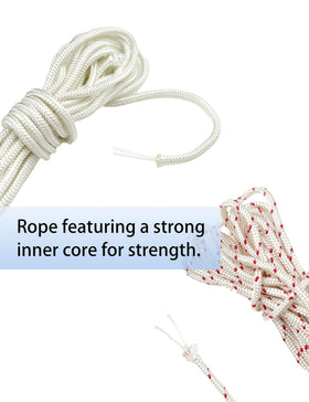YAMAKATO 4mm pull cord 16ft for generators and small machinery.