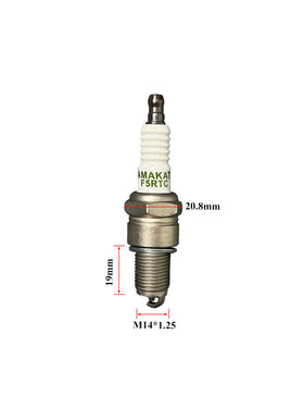 YAMAKATO spark plug beside NGK BPR5ES showing cross-compatibility
