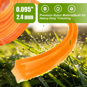 YAMAKATO star-cut edges offer sharper cuts and reduced drag.