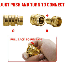 YAMATIC four-ball locking system provides secure, reliable connections
