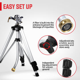 YAMATIC brass swivel connector keeps hose flat and leak-free