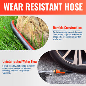 YAMATIC flexible hose simplifies carrying, laying out, and storage