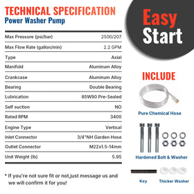 Front inlet/outlet design suited for front-mount washers