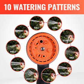 YAMATIC garden hose 75ft kinkless design prevents twists during use.