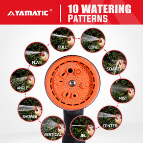 YAMATIC nozzle with precision threaded connection for leak-free attachment.