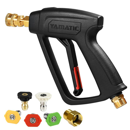 YAMATIC pressure washer short gun enabling precise cleaning up to 4000 PSI