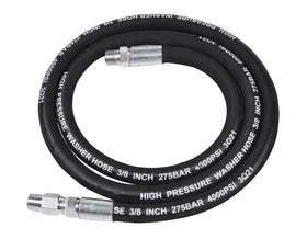YAMATIC whip hose with swivel connector for easy alignment and reduced kinks