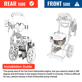 YAMATIC thermal relief valve detail for overheating protection