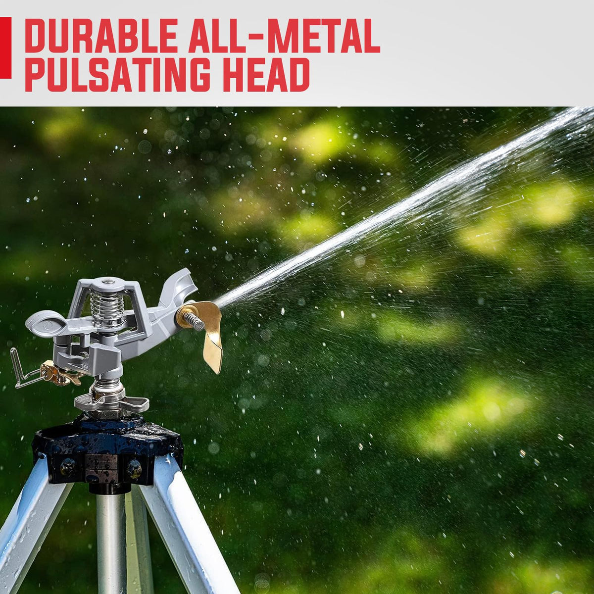 YAMATIC rubber O-ring filter prevents nozzle clogging from sand