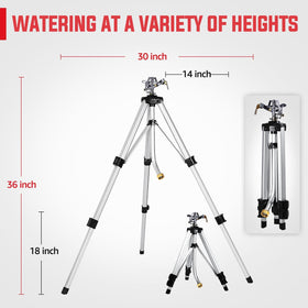 YAMATIC wide coverage of 90 feet diameter for large lawns