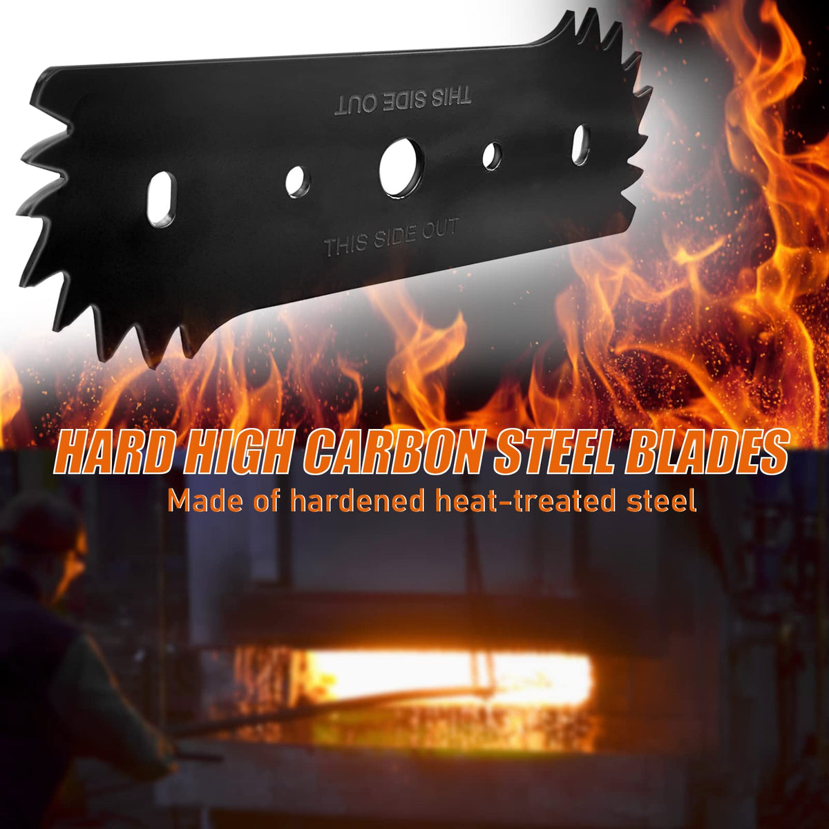 YAMTO Worx WA0034 fitment blades in action for easy replacement