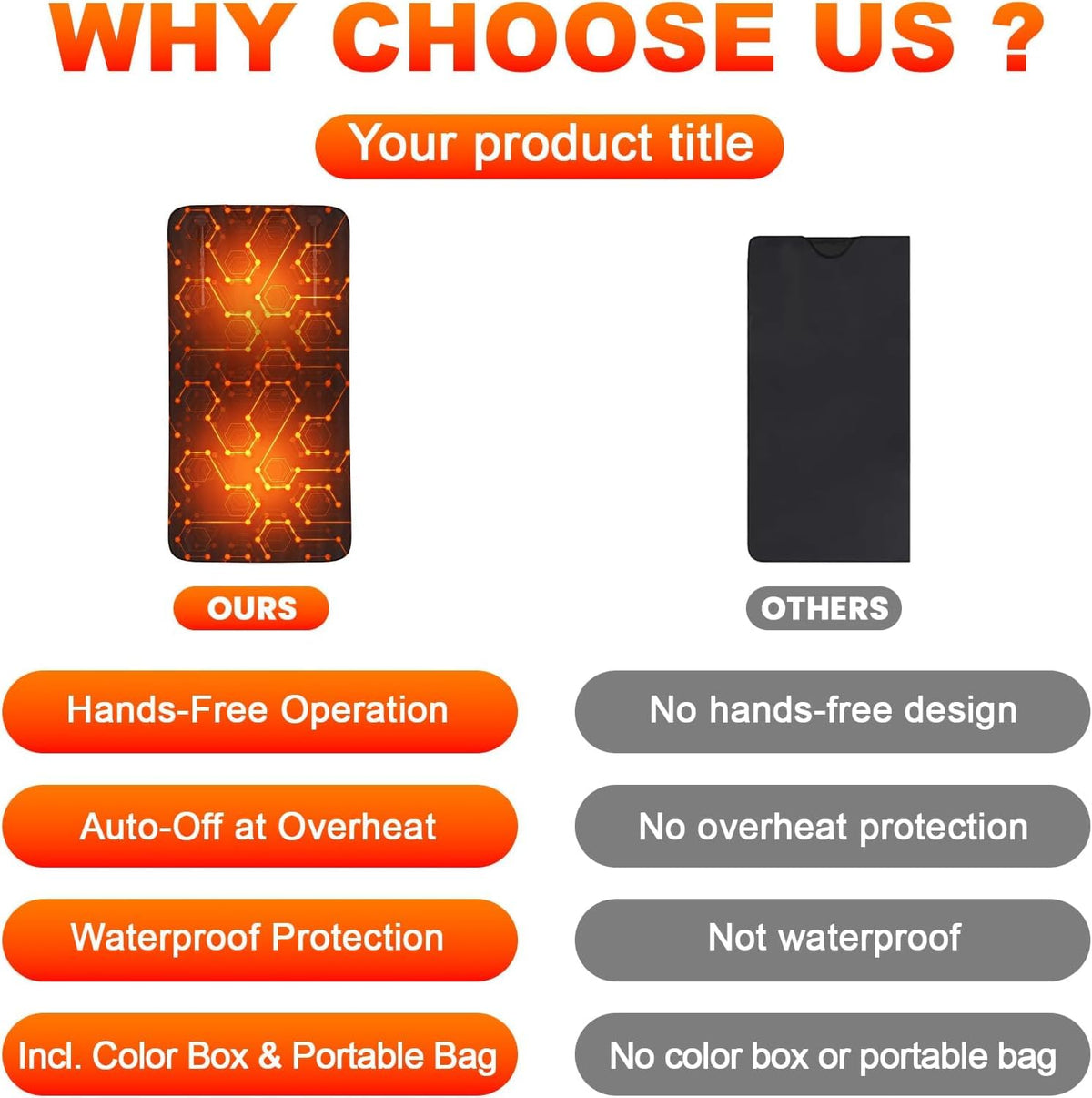yamxun full-length wrap on bed demonstrates comprehensive body warmth coverage.