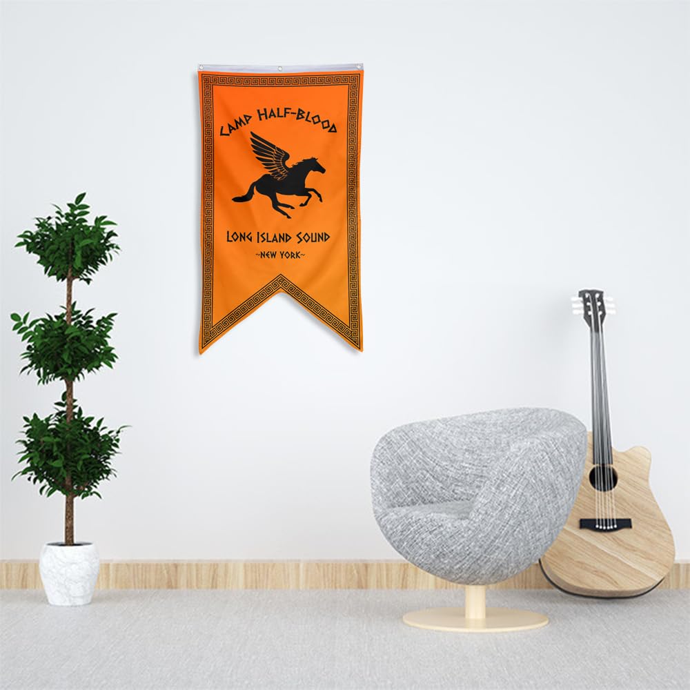 Yanbooch banner flag with reinforced edges for easy hanging