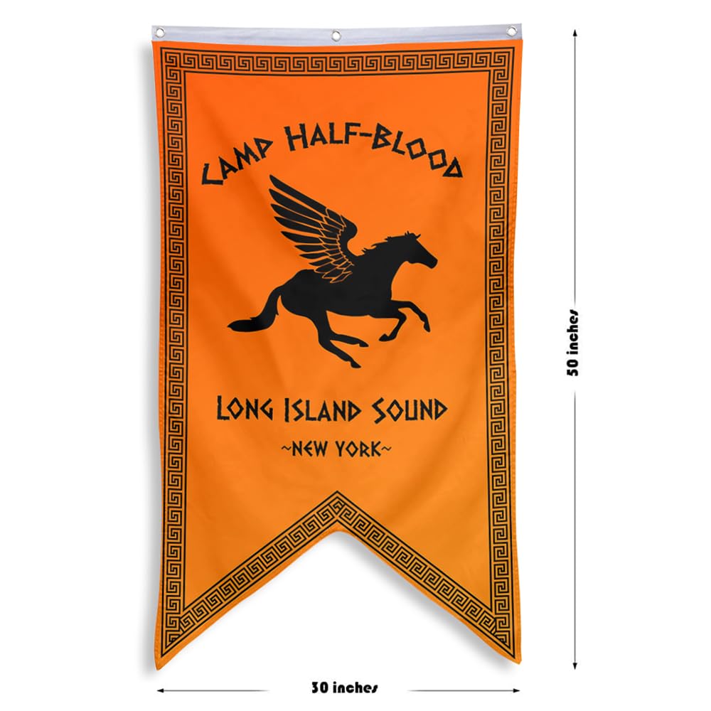 Yanbooch banner flag in a man cave for dramatic space accent