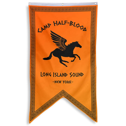 Yanbooch Half Blood banner flag front view for bold wall decor