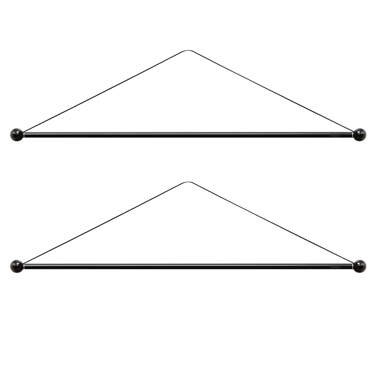 Yandood banner hanger 16-inch iron rod for durable indoor and outdoor displays