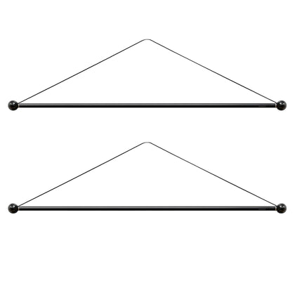 Yandood banner hanger 16-inch iron rod for durable indoor and outdoor displays