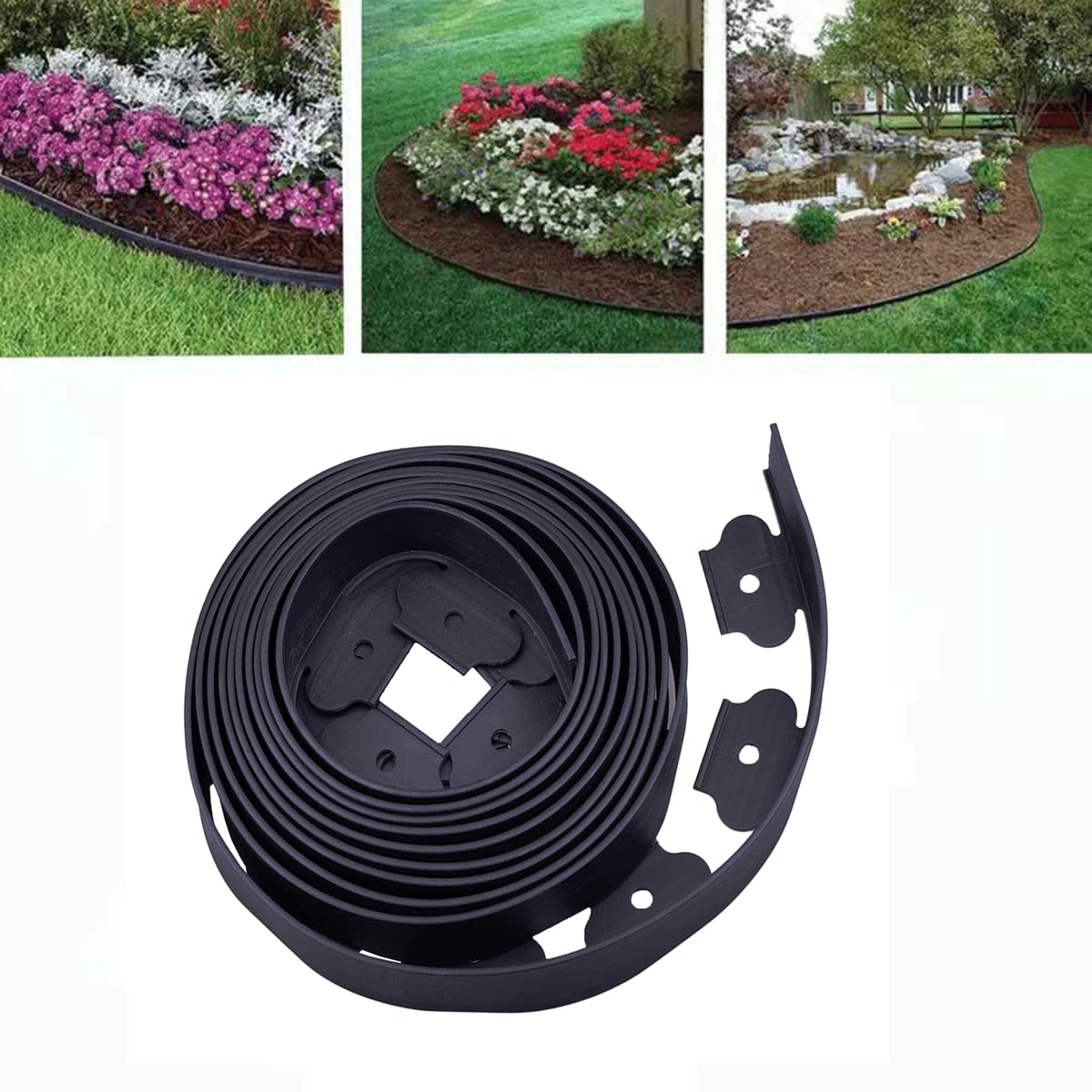 YANEYRIE backyard landscape edging for durable, low-maintenance boundaries.