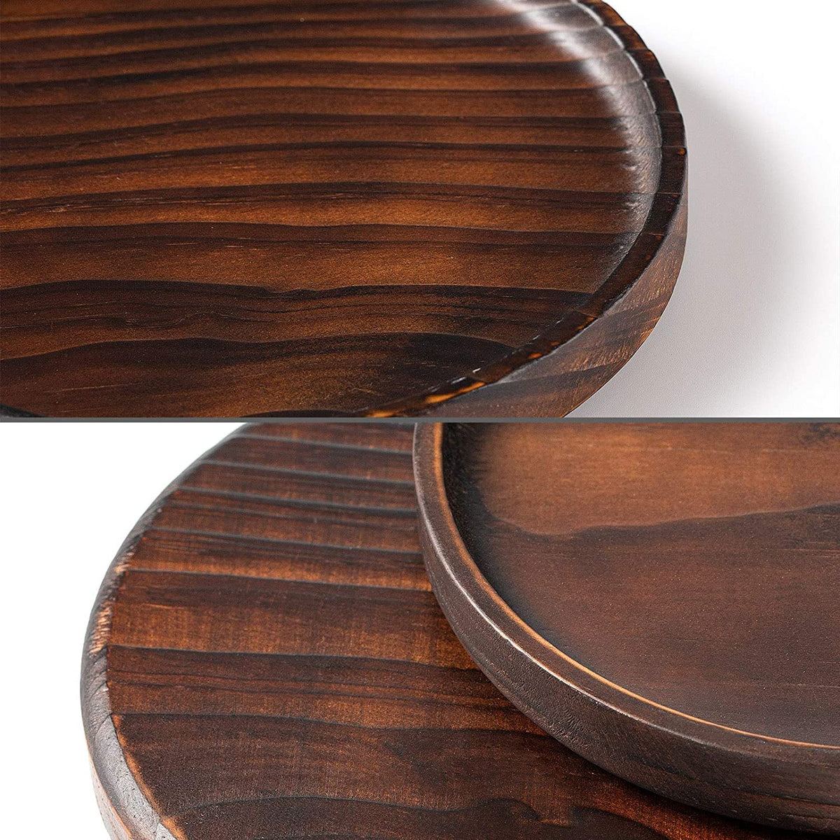 Yangbaga terrarium with wood base creates a stylish centerpiece for tables.