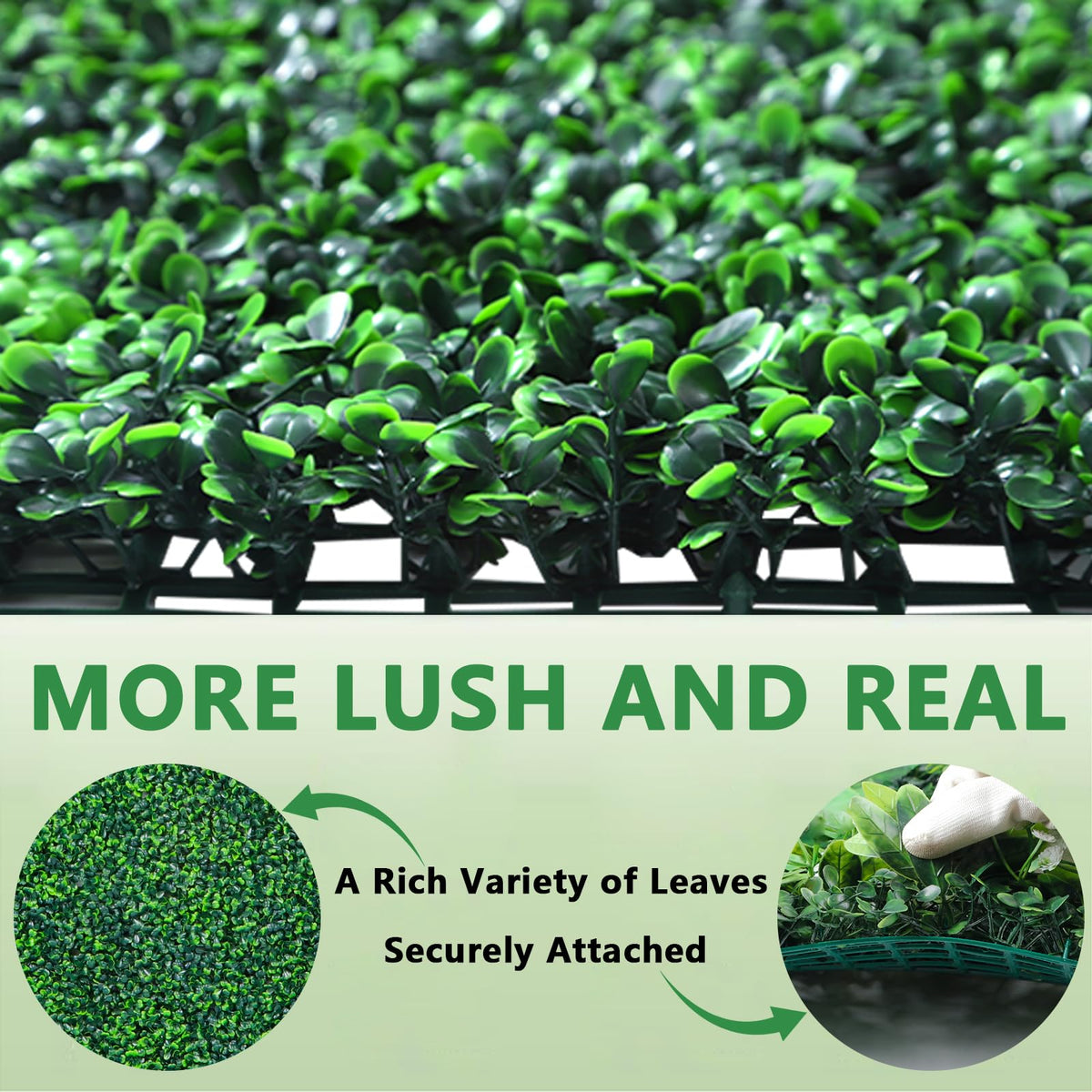 Yangrass Boxwood Roll Panel indoor decor backdrop for photos and events.
