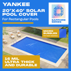 Yankee Pool Pillow 16 mil polymer durability withstands sun and weather