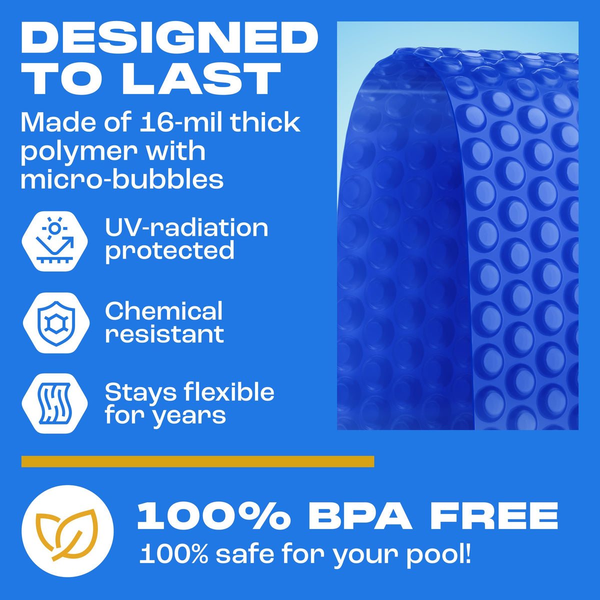 Yankee Pool Pillow debris protection for pool cleanliness