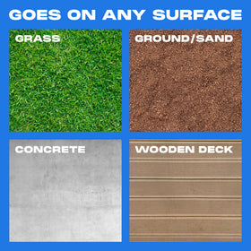 Yankee Pool Pillow blocks seepage and erosion under above-ground pools for stable grounds.
