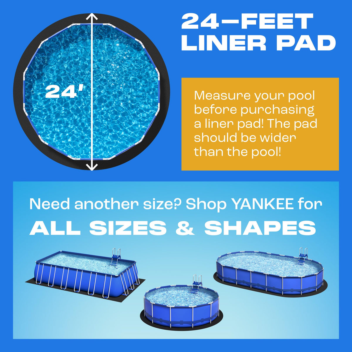 Yankee Pool Pillow soft-foot cushion adds comfortable protection for pool feet.