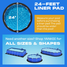 Yankee Pool Pillow soft-foot cushion adds comfortable protection for pool feet.