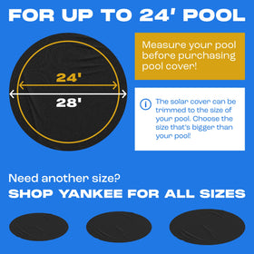 Durable edge and UV protection on Yankee solar cover withstands weather