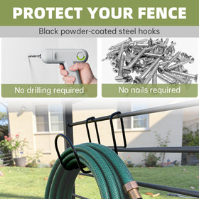 Yantuo garden organization and storage solution for hoses and cords.