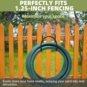 Yantuo versatile use for pool, garage, or patio hose storage and organization.