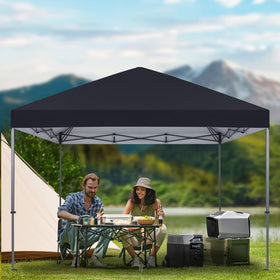 YANWEI 8x8 canopy top edge velcro detail for secure fit