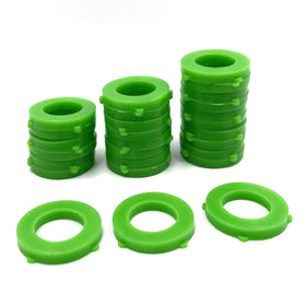 Yanwoo green washer 3.8mm thickness ensures durable leak prevention at hose joints